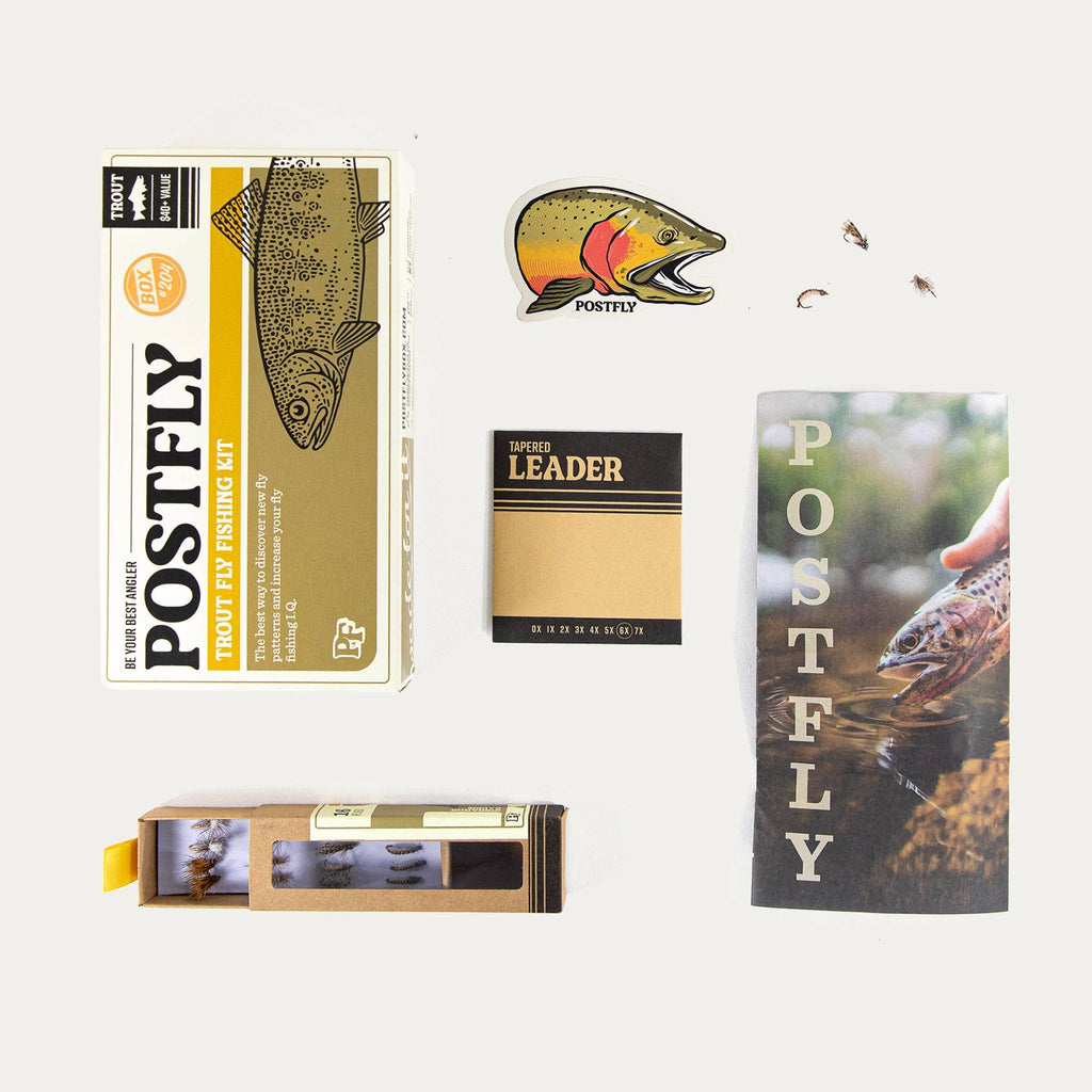 Postfly - Trout Fly Fishing Kit