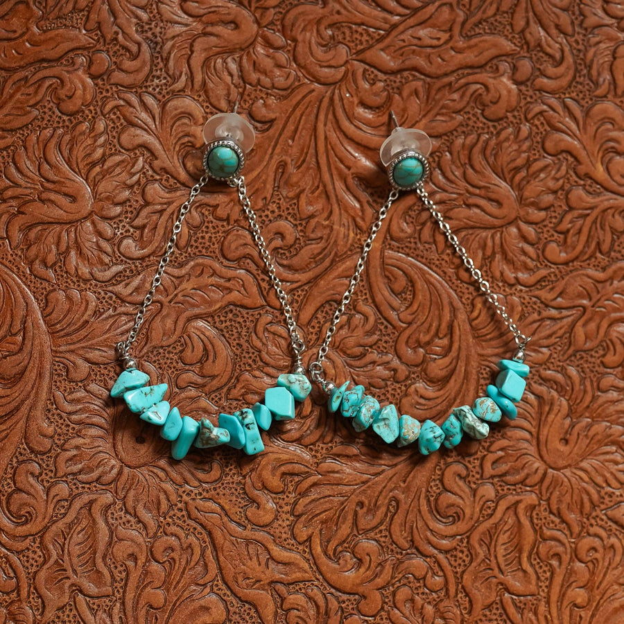 Antler Rings - The Turquoise Stack Earrings