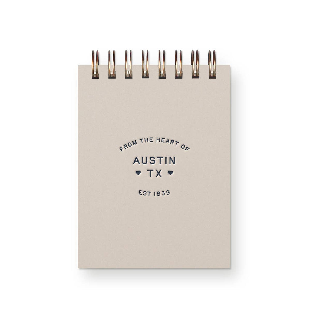 Ruff House Print Shop - Custom City From The Heart Mini Jotter Notebook