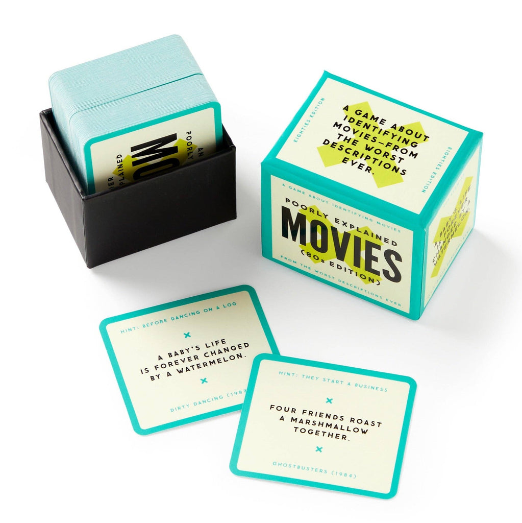 Chronicle Books - Brass Monkey Mini Poorly Explained Movies - 80s Edition