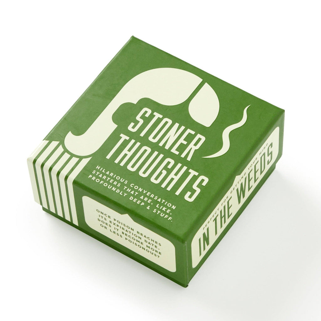 Chronicle Books - Brass Monkey Stoner Thoughts Conversation Starters