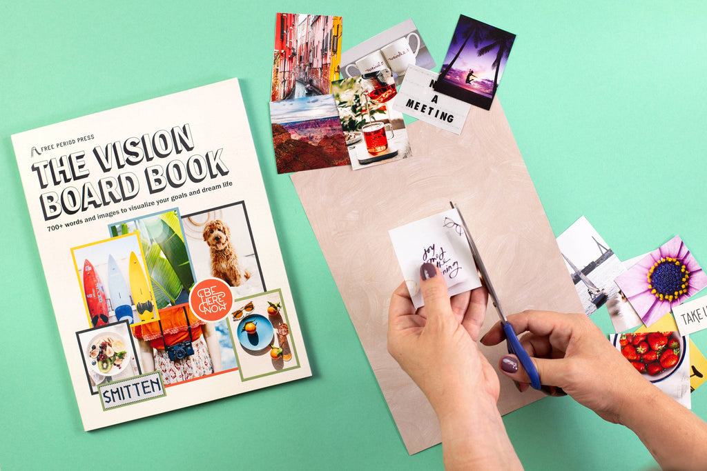 The Vision Board Book: 700+ Words & Images