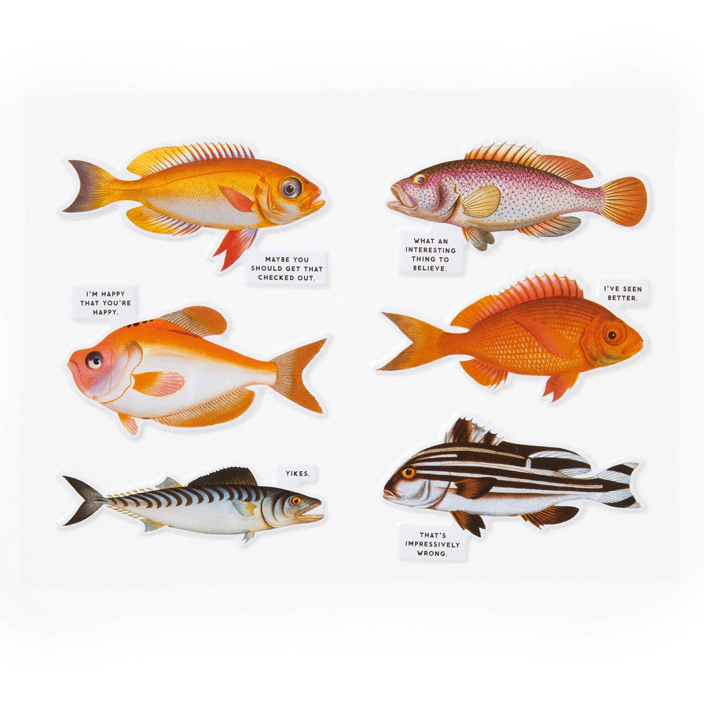 Chronicle Books - Brass Monkey Judgy Fish 1000 Piece Puzzle