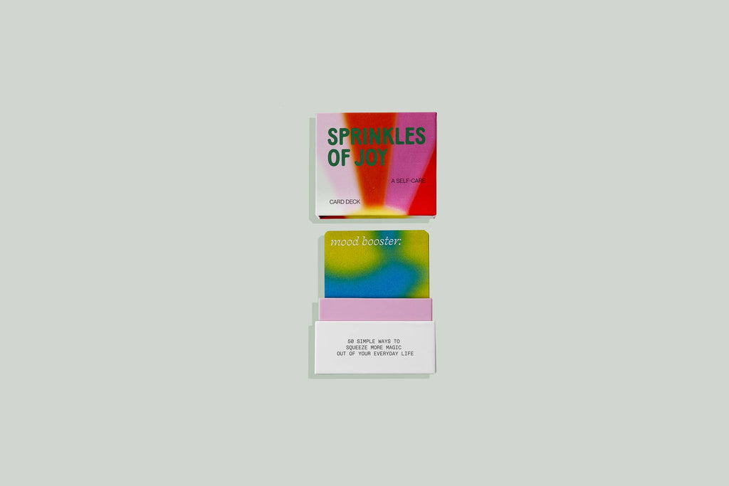 Blue Star Press - Sprinkles of Joy: 50 Card Deck - Stocking Stuffer Gift