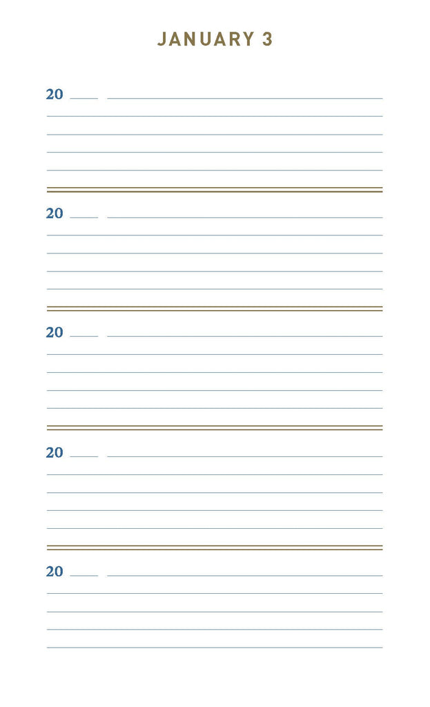 Chronicle Books - Denim One Line A Day