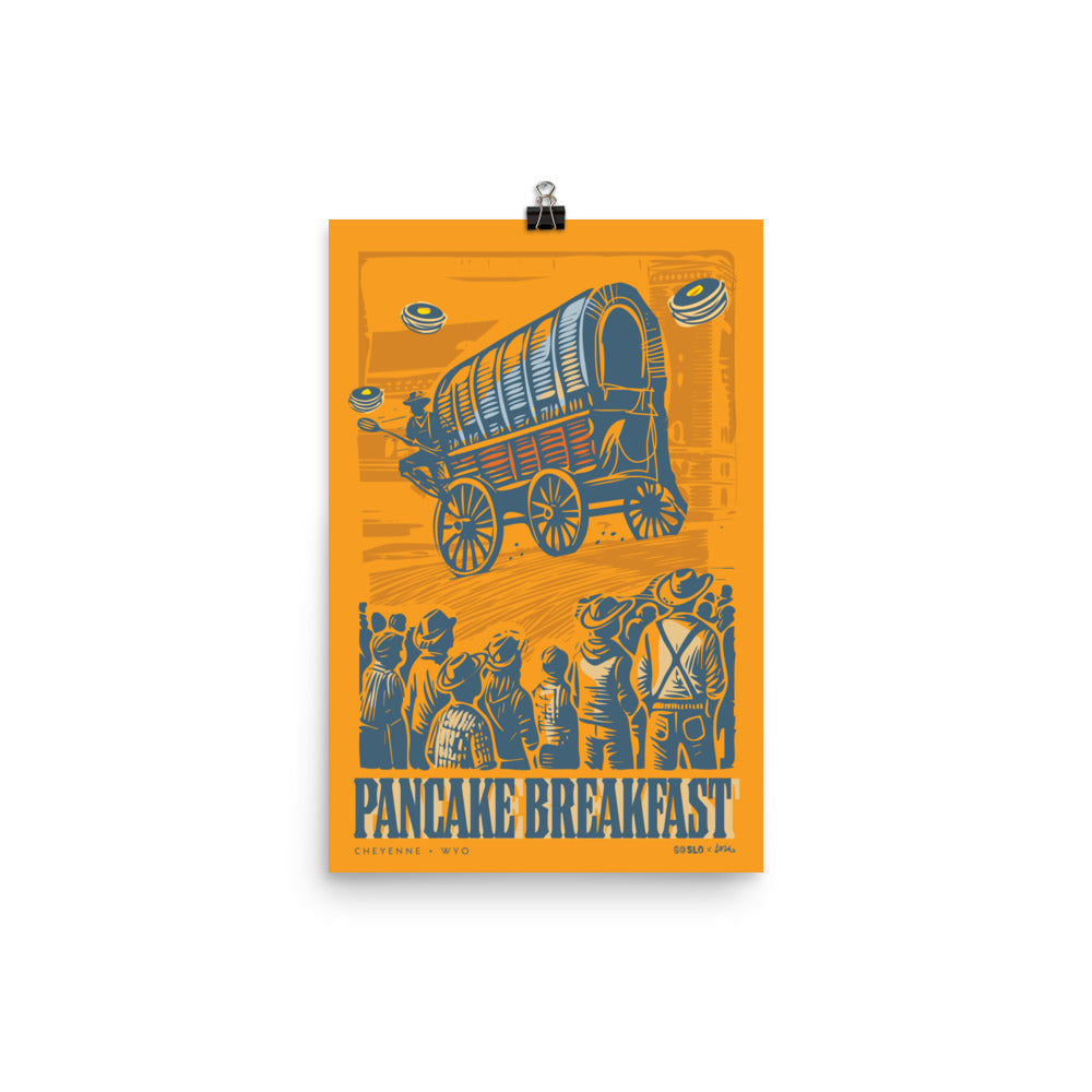 Pancake Breakfast // Cheyenne Rodeo Week Print