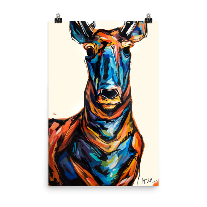 Marley the Pronghorn Print
