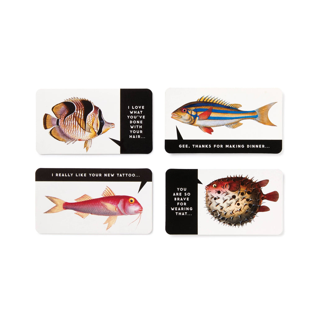 Chronicle Books - Brass Monkey Judgy Fish Game