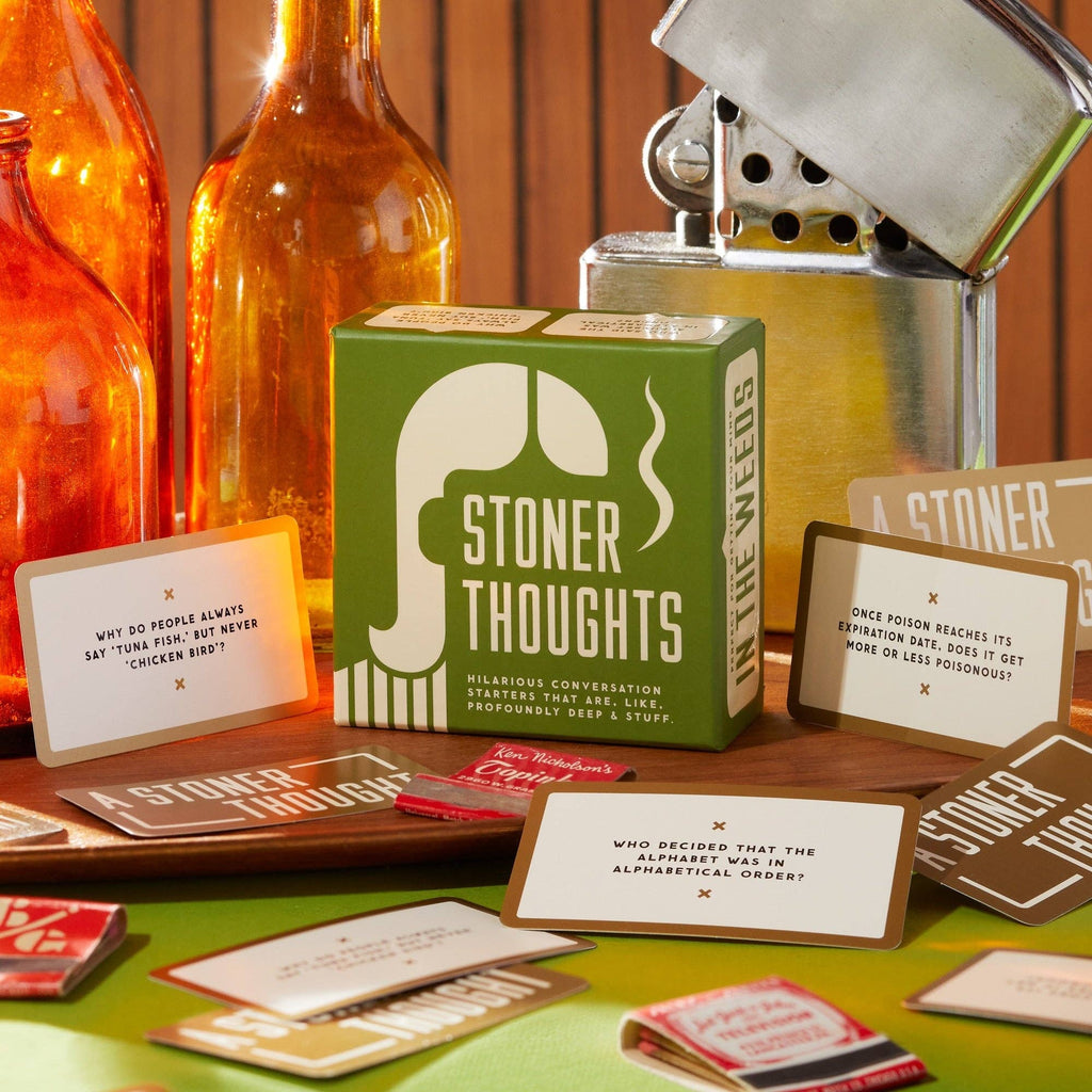 Chronicle Books - Brass Monkey Stoner Thoughts Conversation Starters