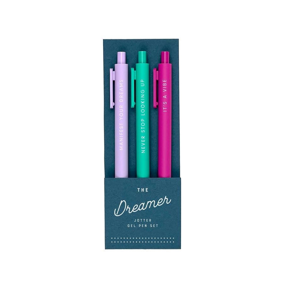 The Dreamer Jotter Gel Pen: Set of 3