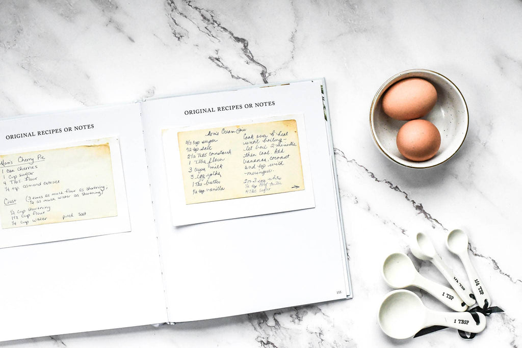 Duncan & Stone Paper Co. - Family Recipe Book & Keepsake Journal | Christmas Gift