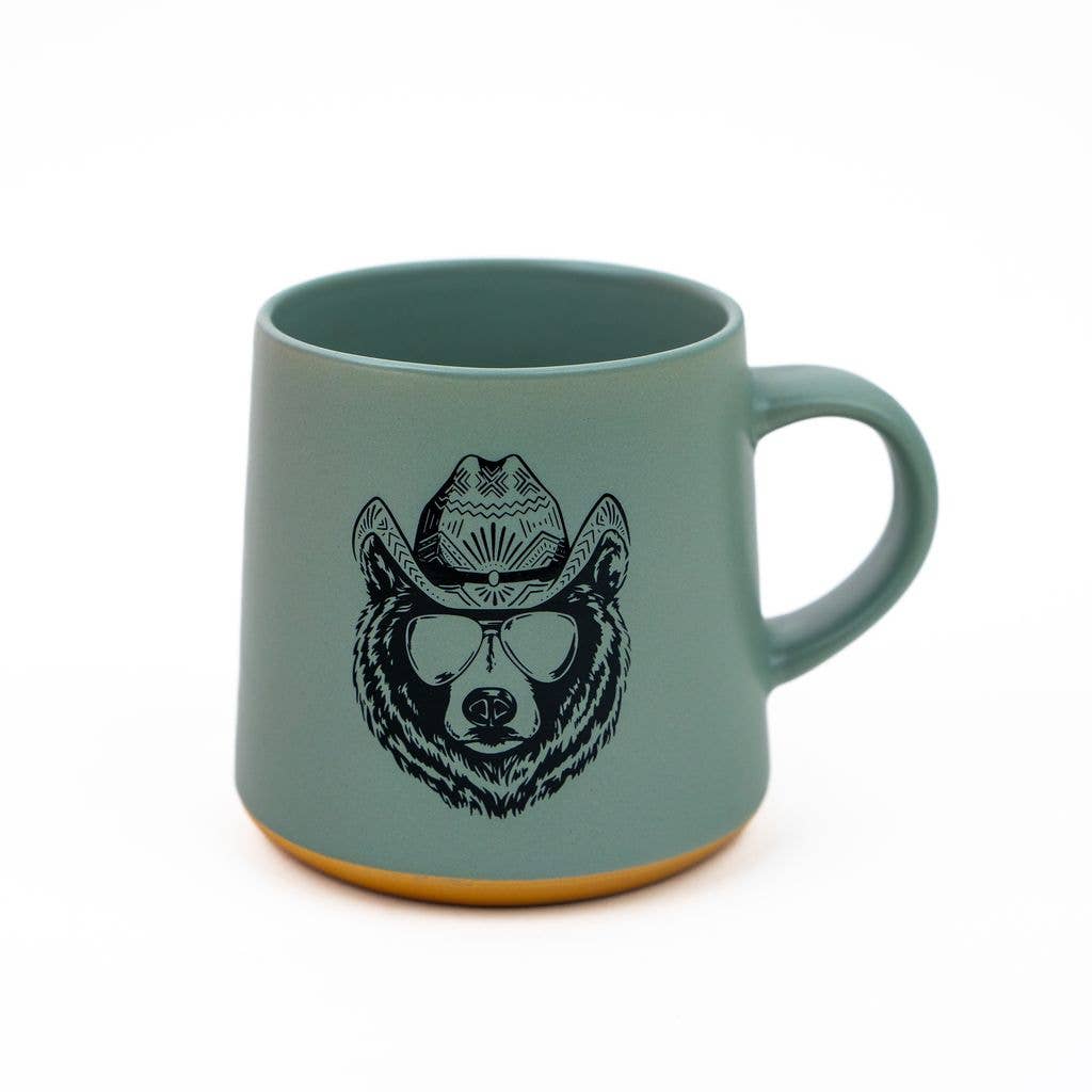 Hey Bear Mug - Sage