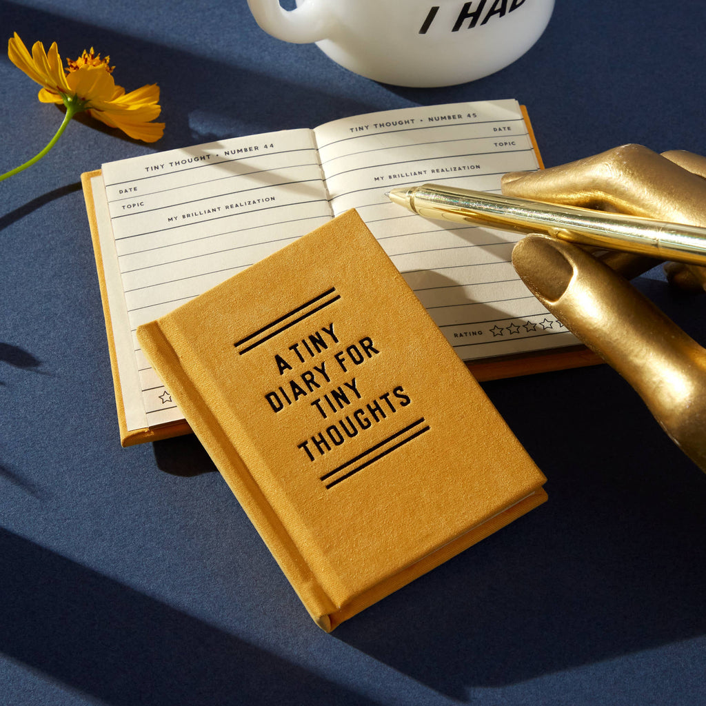 Chronicle Books - Brass Monkey A Tiny Diary for Tiny Thoughts