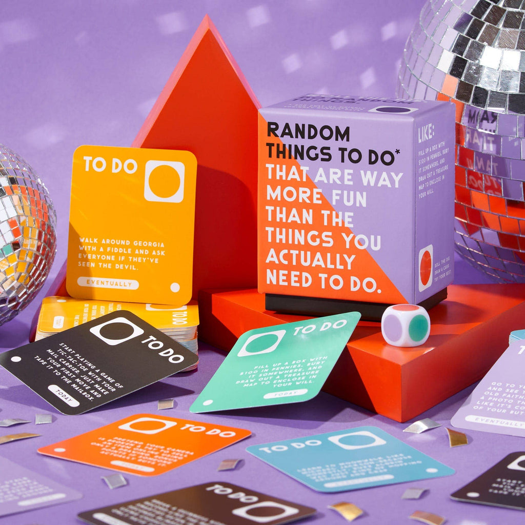 Chronicle Books - Brass Monkey Random Things To Do Box