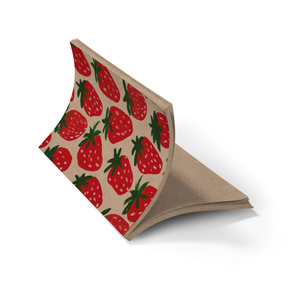Denik - Painted Berries Kraft Layflat Notebook KLC2306KD