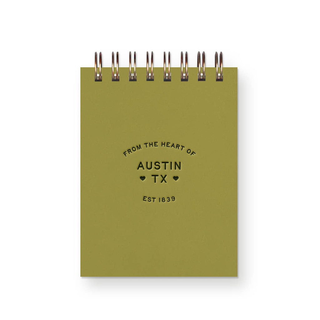 Ruff House Print Shop - Custom City From The Heart Mini Jotter Notebook