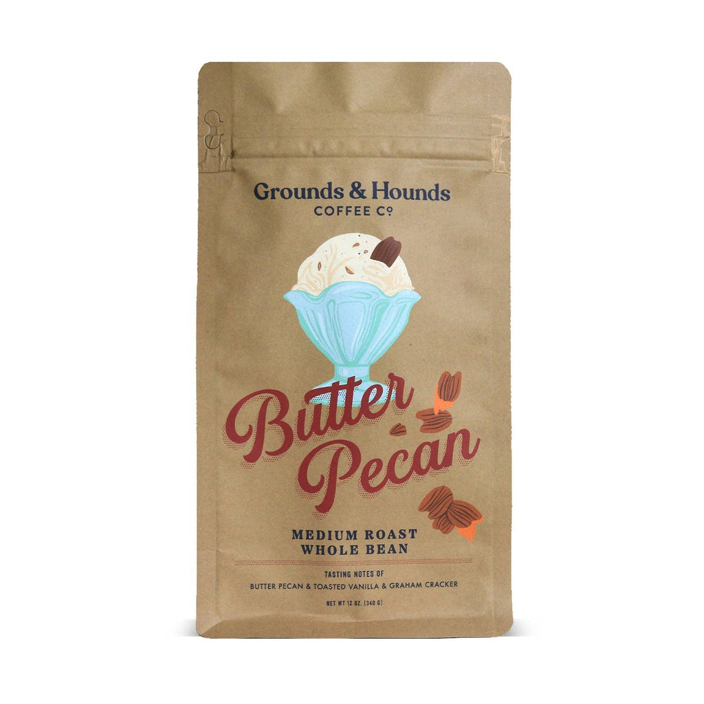 Grounds & Hounds Coffee Co. - Butter Pecan