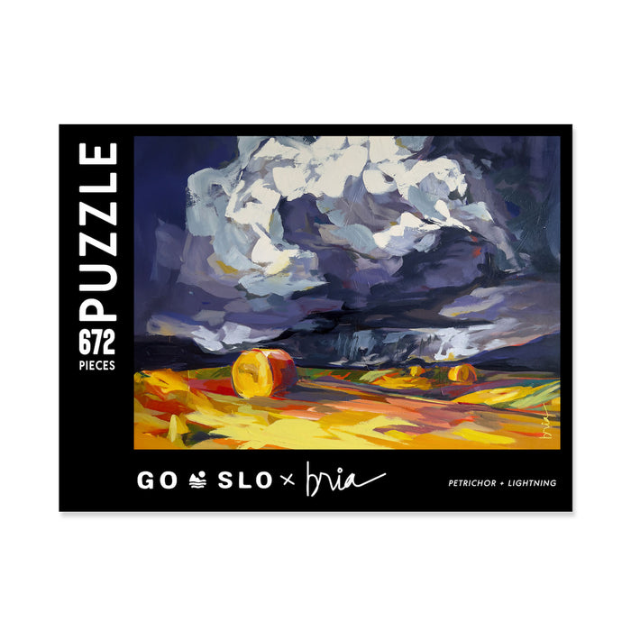 Petrichor + Lightning Puzzle // 672 Pieces