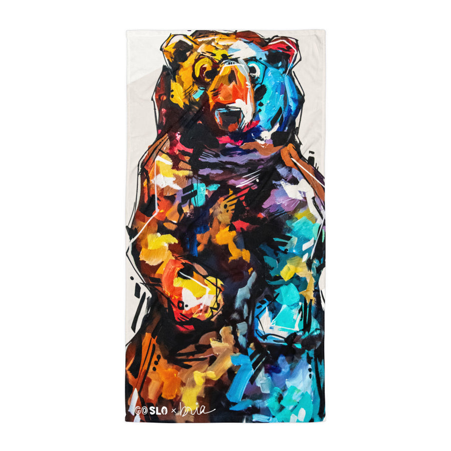 Lily the Bear Oversized Lake Towel