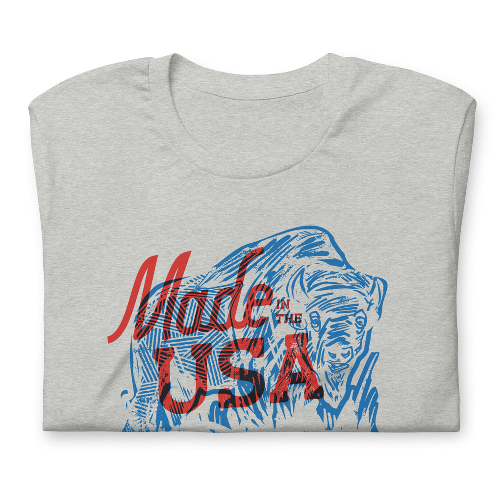 Guys Born + Bison Tee