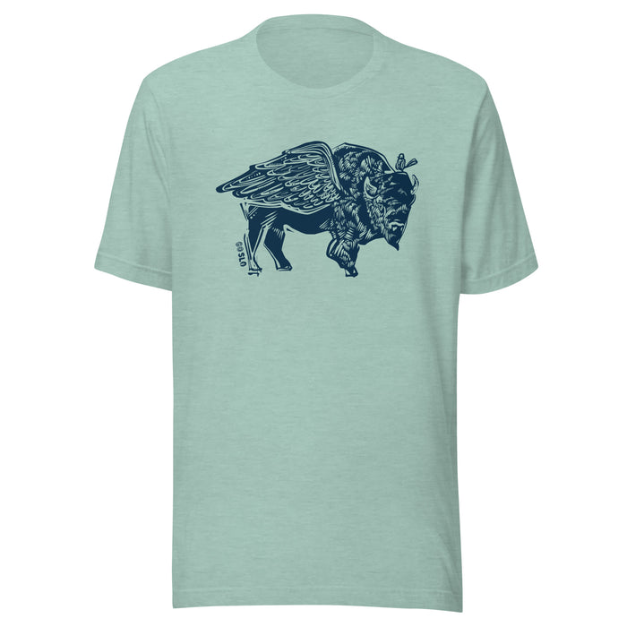 Guys When Bison Fly Tee