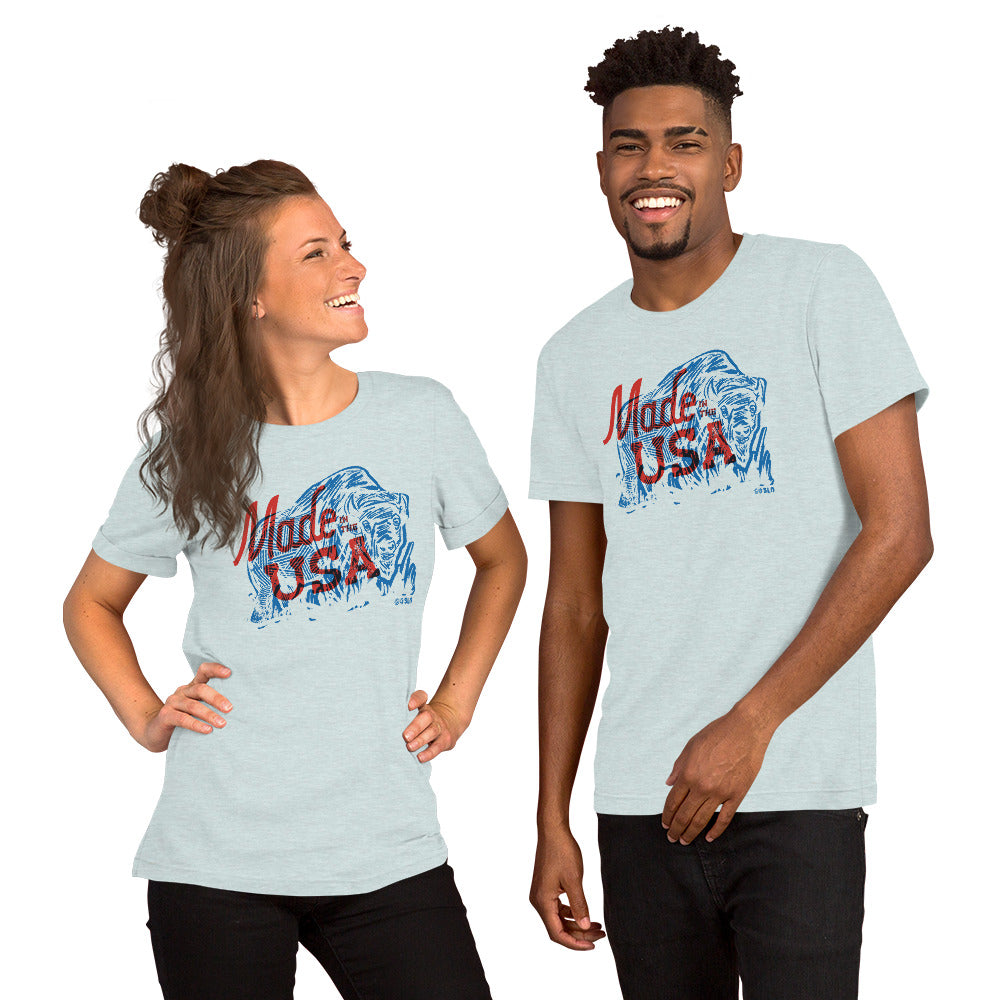 Guys Born + Bison Tee