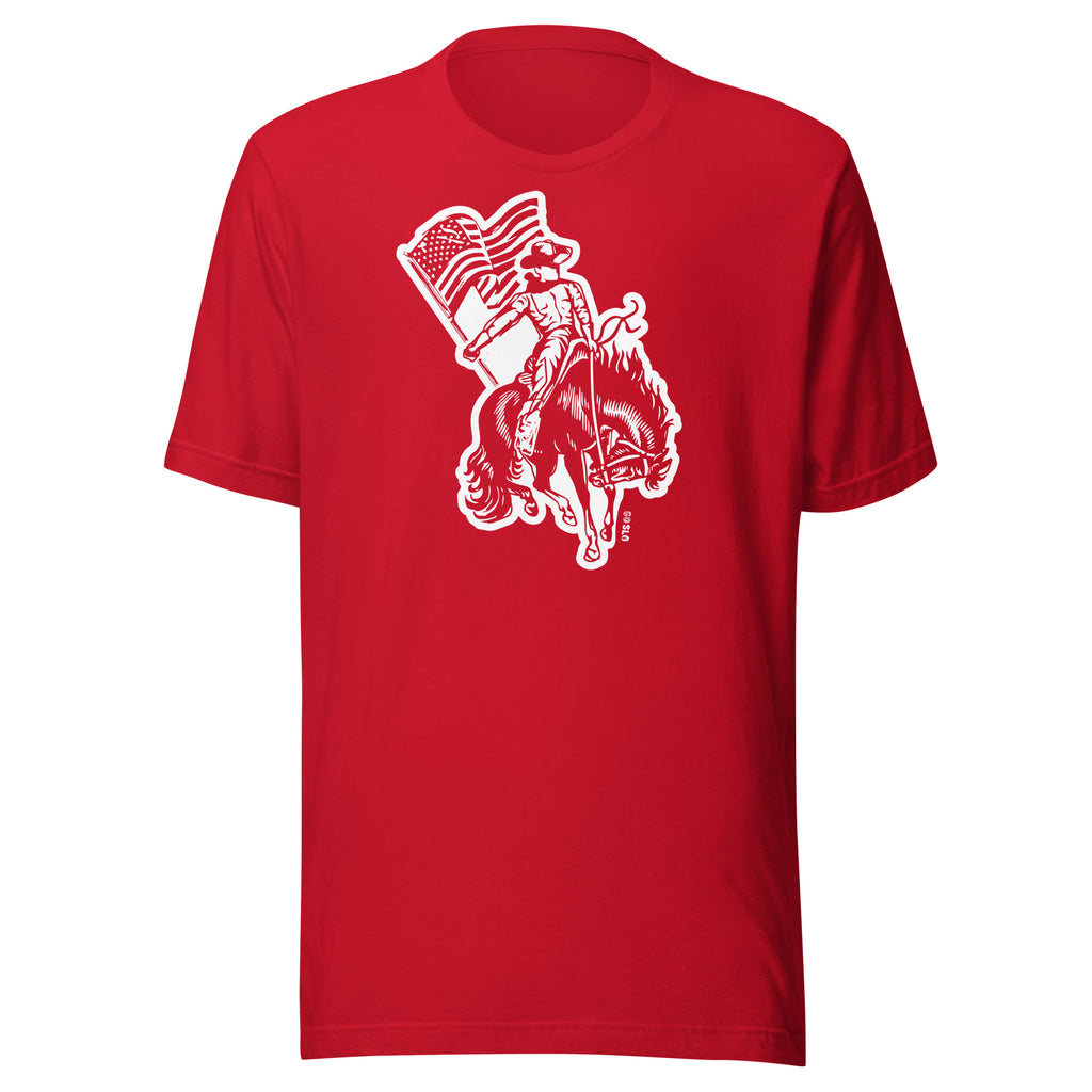 Guys Ride with Pride Patch Tee