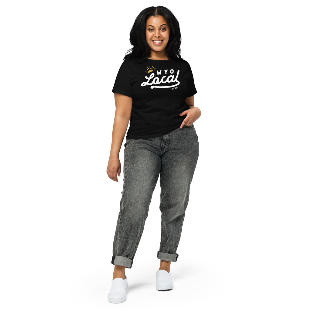 Gals Wyo Local High Waisted Fit Tee