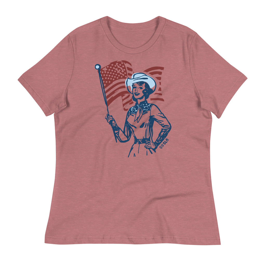 Gals Vintage Cowgal Pride Tee