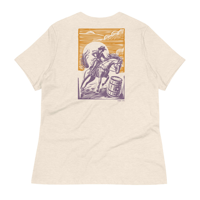 Gal's Barrel Racing Rodeo Tee