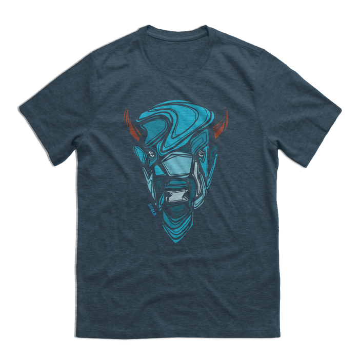 Guys Color Block Bison Tee