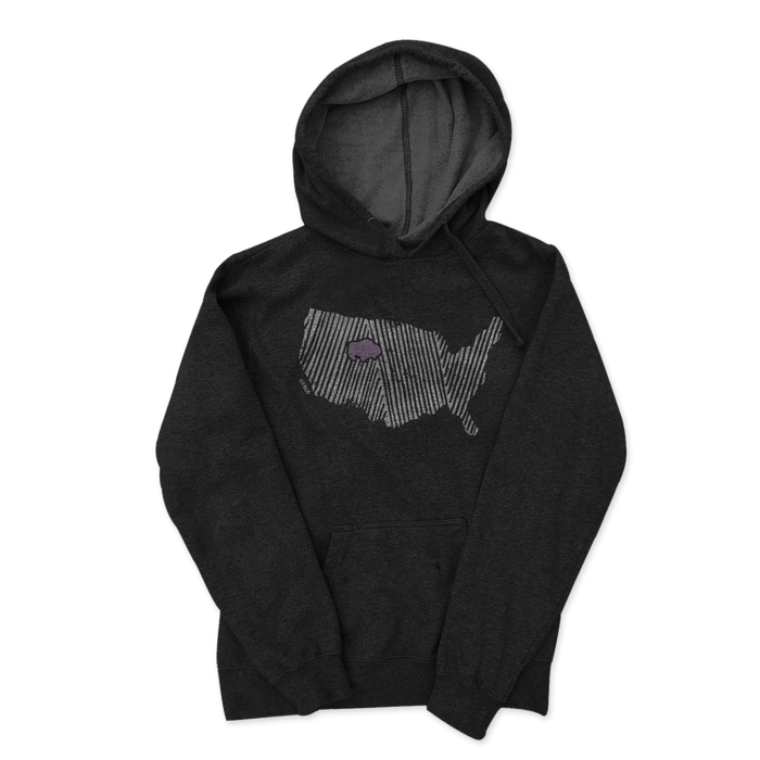 GALS CARVED US of WYO HOODIE