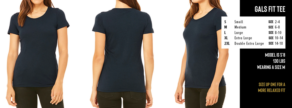 GALS WYOMING PRONGHORN FIT TEE