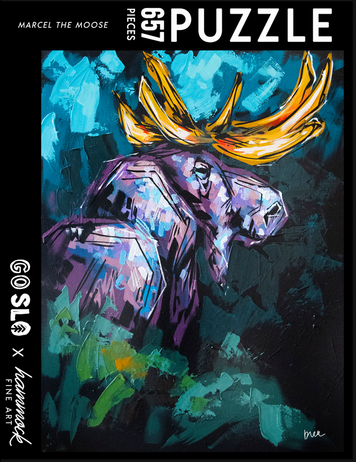Marcel the Moose Puzzle // 657 Pieces