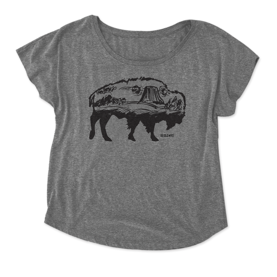 Gals Devil's Tower Flow Tee