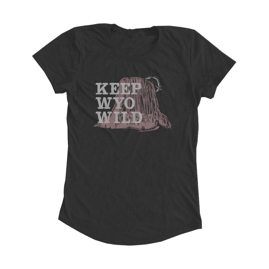 GALS WYO WILD FIT TEE