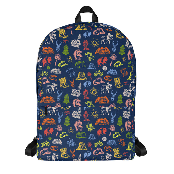 WyoLife Sunset Patterned Backpack