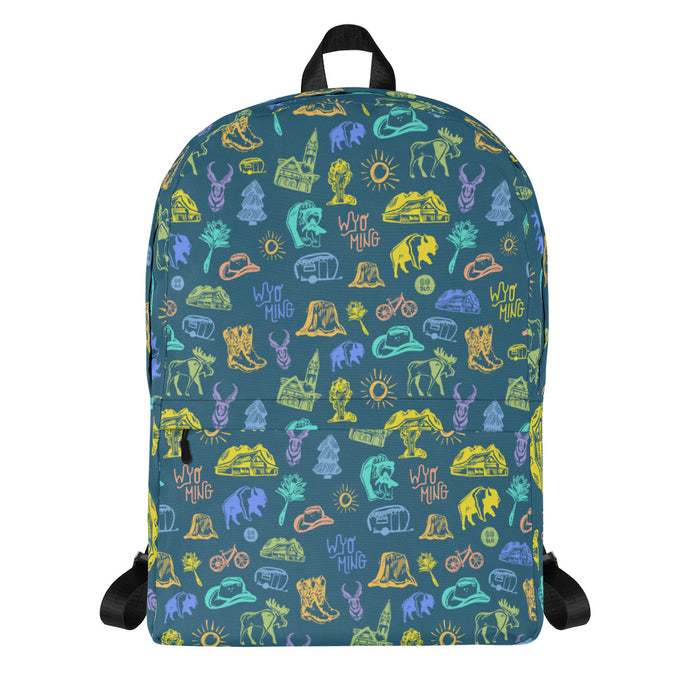 WyoLife Sunrise Patterned Backpack