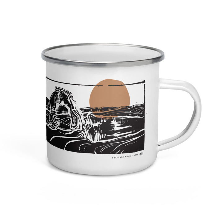 Carved Collection Camp Mug // Delicate Arch, Utah