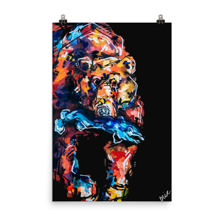 George the Bear Print