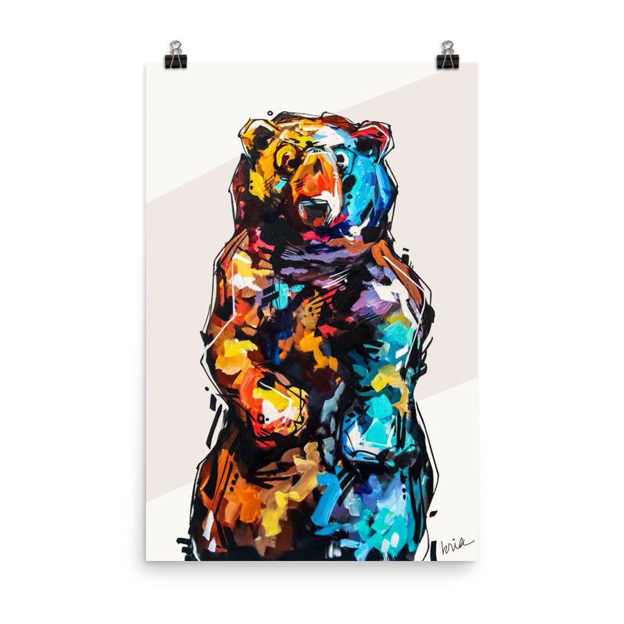 Lily the Bear Print