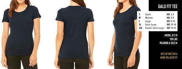 GALS WYO WILD FIT TEE