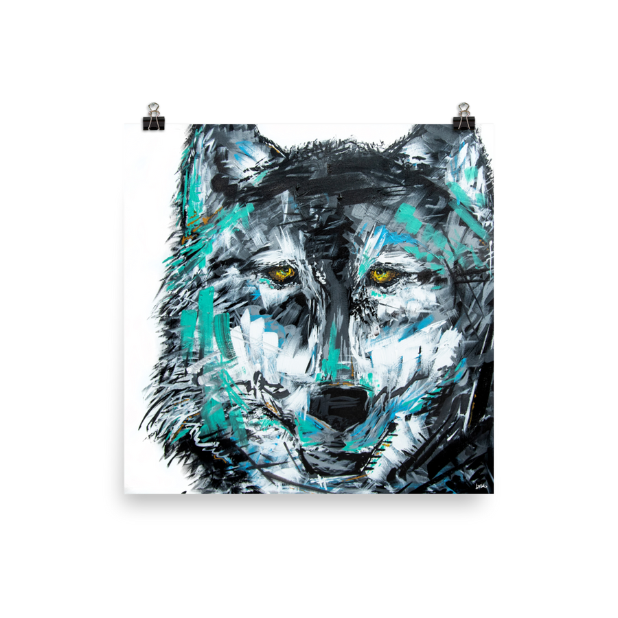 Wolf Eyes Print