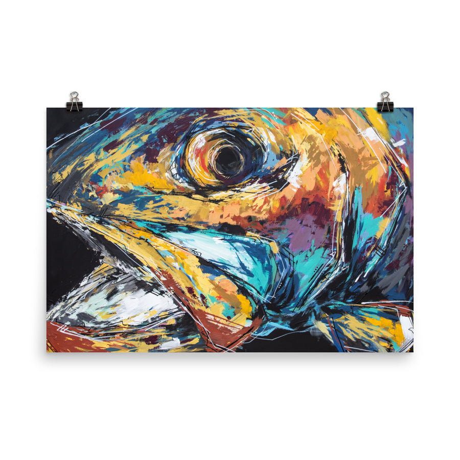 Hoyt the Rainbow Trout Print