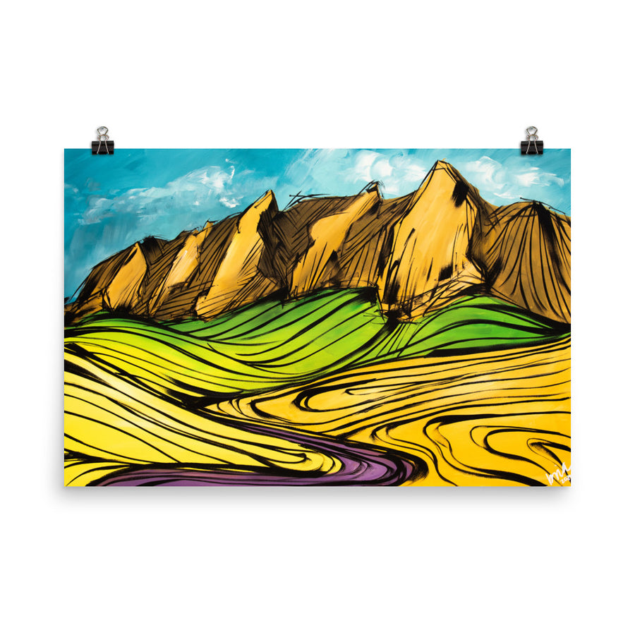 Flatirons Print