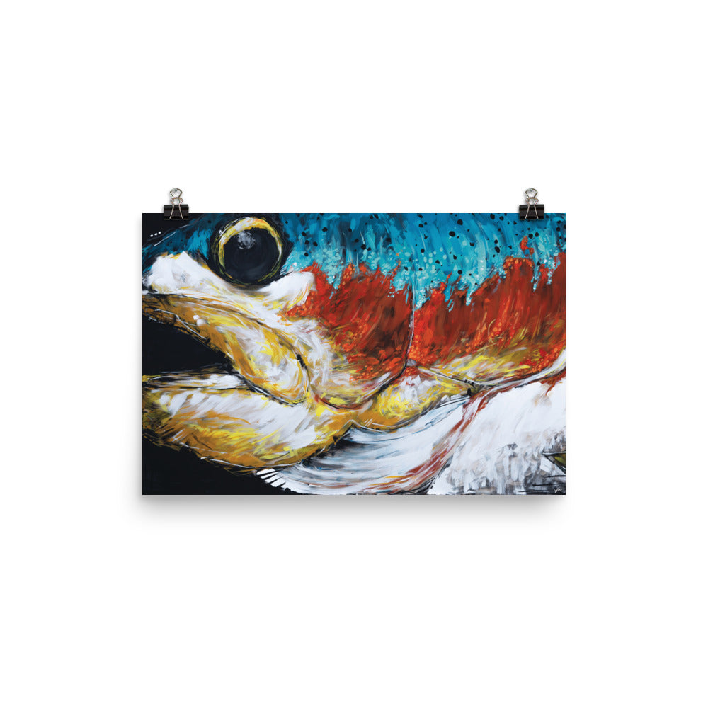 Rainbow Scales Print
