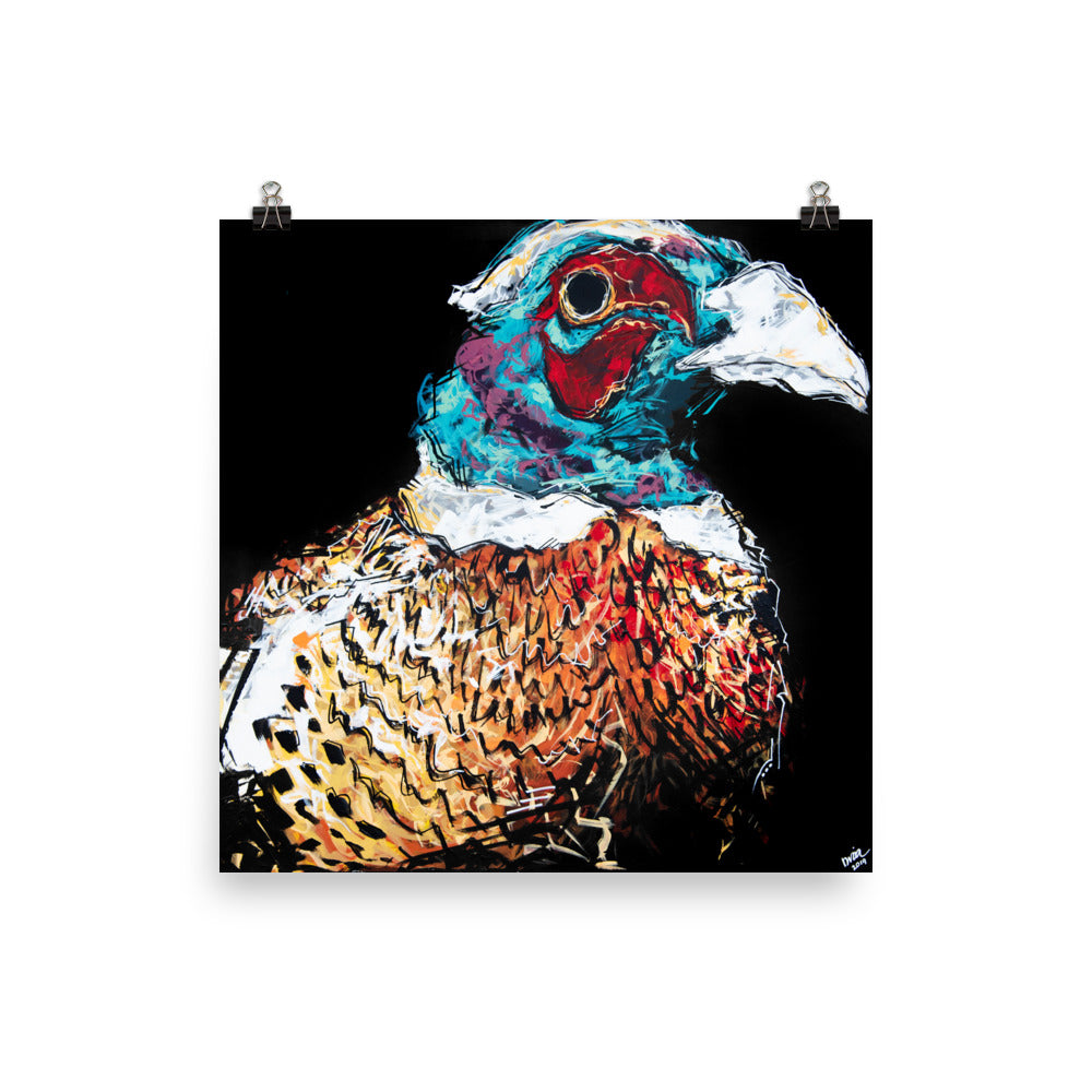 Fez the Pheasant Print