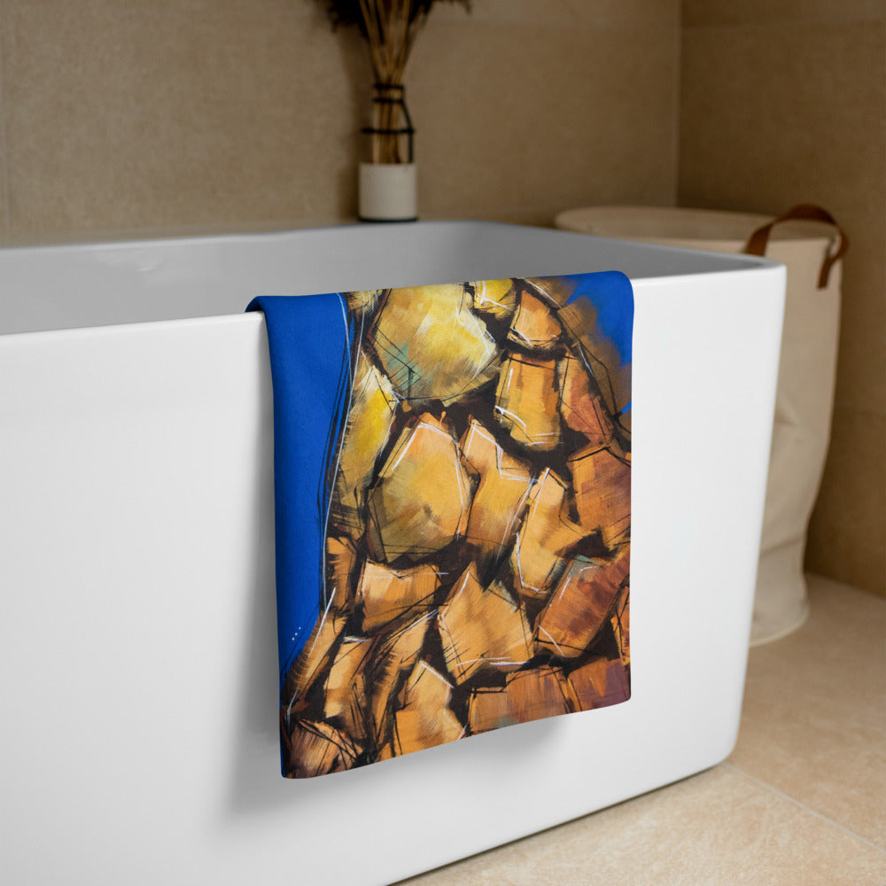 Phil the Giraffe Oversized Beach Towel