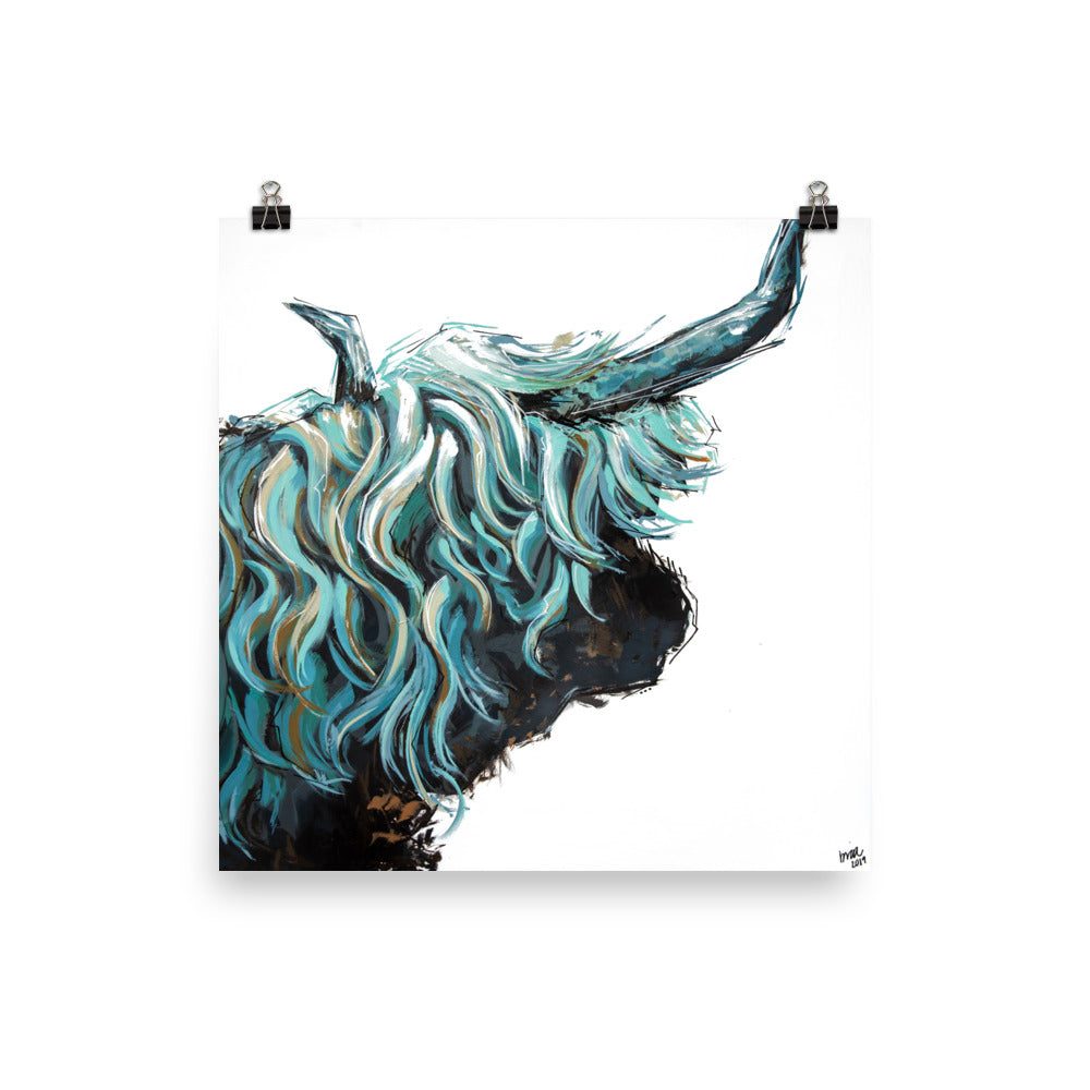 Maude the Highland Print