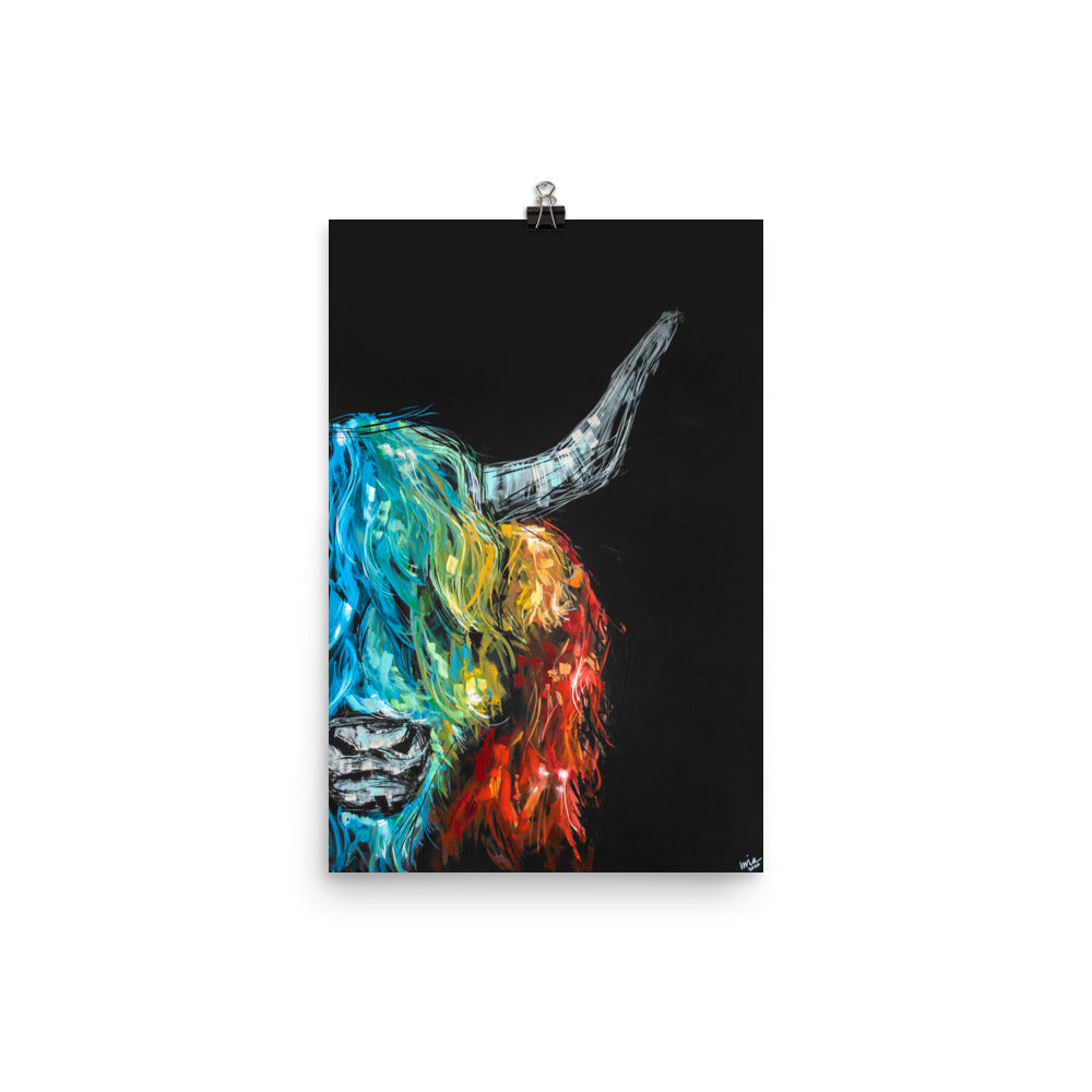 Billy the Highland Print